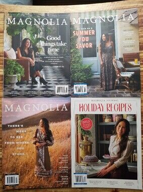 Magnolia Journal Magazine Set 26-28 2023 Joanna Gaines Chip Holiday Recipes